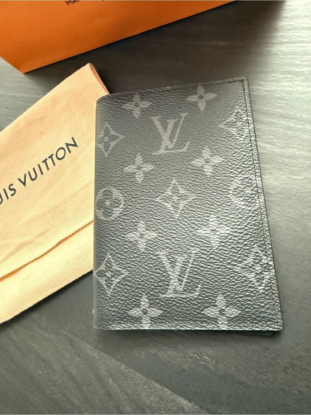 Louis Vuitton Monogram Eclipse Passport Holder - Picture 2 of 10
